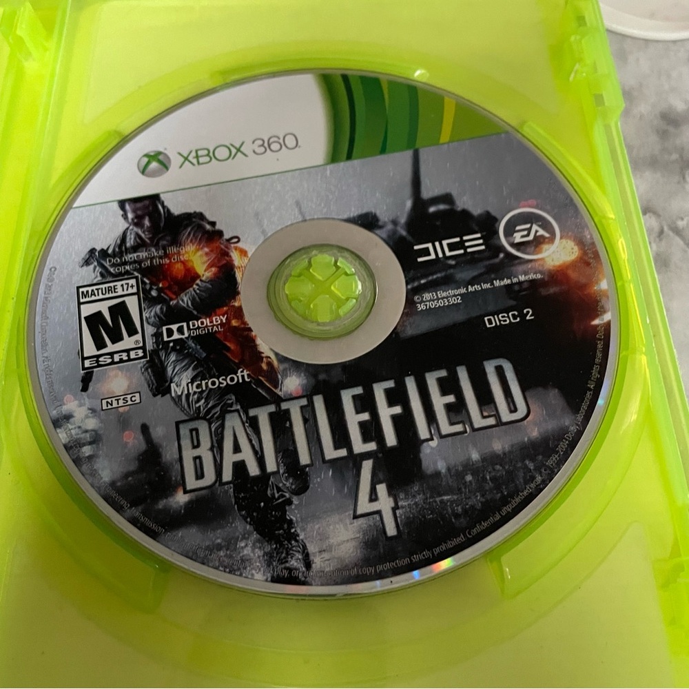 Used Xbox 360 Battlefield 4 Video Game - Picture 7 of 8